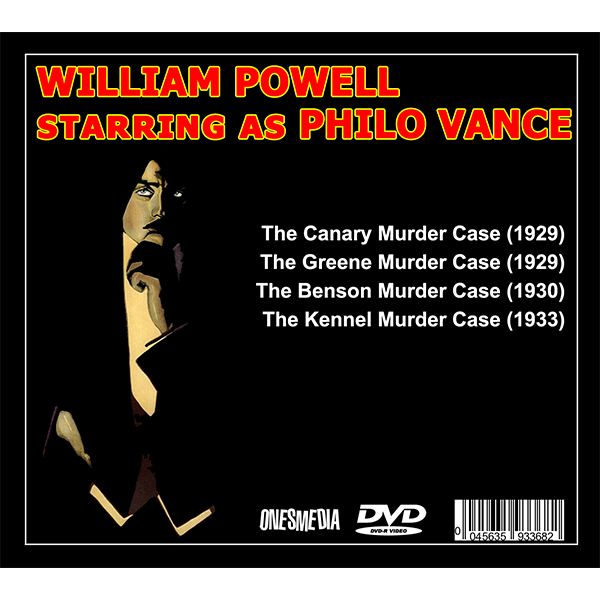 (image for) WILLIAM POWELL STARRING AS PHILO VANCE